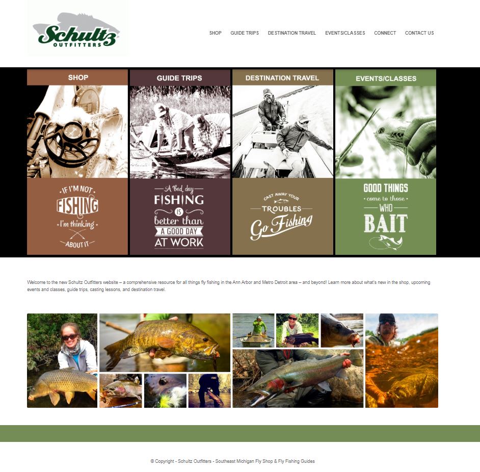 Schultz Outfitters Black Lab Branding